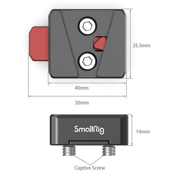 SmallRig 2801 Mini V Lock Assembly Kit 