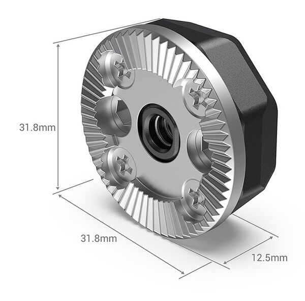 SmallRig 2804 Arri Standard Rosette Bolt On Mount (M6 Thread) 