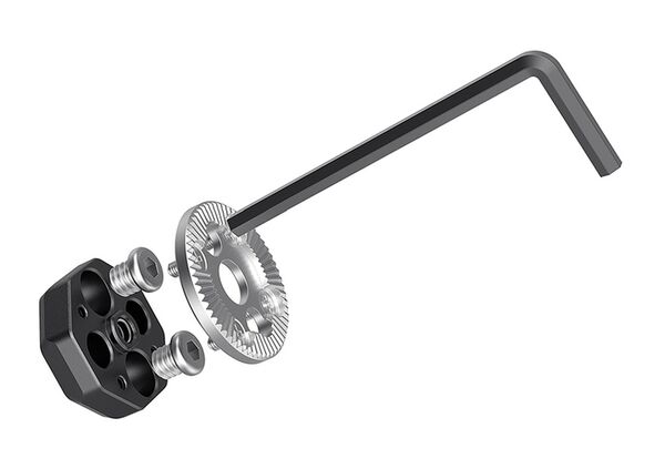 SmallRig 2804 Arri Standard Rosette Bolt On Mount (M6 Thread) 