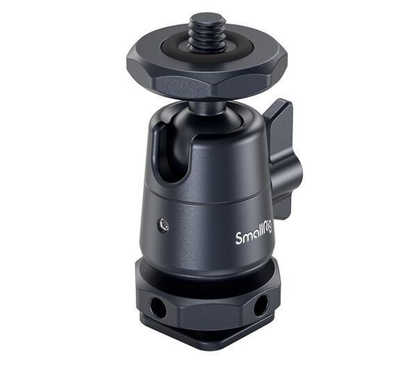 SmallRig 2948B Mini-Kugelkopf mit abnehmbarer Cold Shoe Halterung (2 St.) 