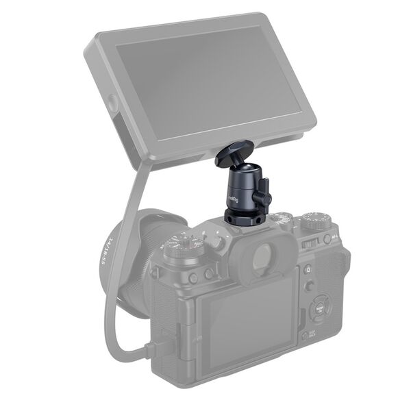 SmallRig 2948B Mini-Kugelkopf mit abnehmbarer Cold Shoe Halterung (2 St.) 