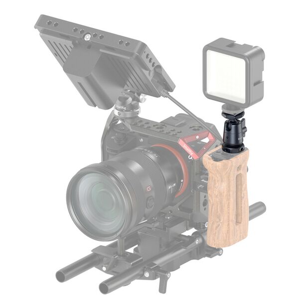 SmallRig 2948B Mini-Kugelkopf mit abnehmbarer Cold Shoe Halterung (2 St.) 