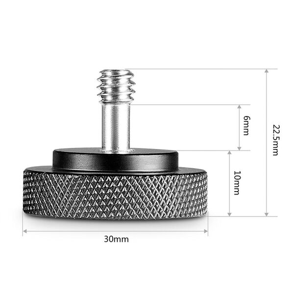 SmallRig 2x 1/4 Zoll Daumenschraube 1089 