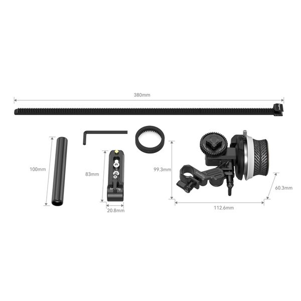 SmallRig 3010C Mini Follow Focus F40 Halterung 