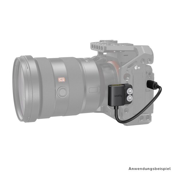 SmallRig 3021 Ultra Slim 4K HDMI Adapterkabel (D auf A) 