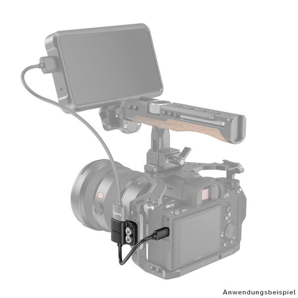 SmallRig 3021 Ultra Slim 4K HDMI Adapterkabel (D auf A) 