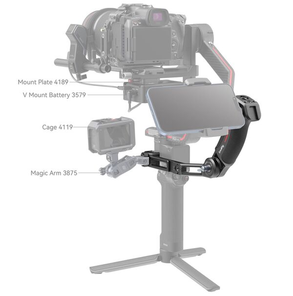 SmallRig 3028c Sling Handgrip for DJI RS 2/RSC 2 RS 3 / RS 3 Pro/RS 3 mini 