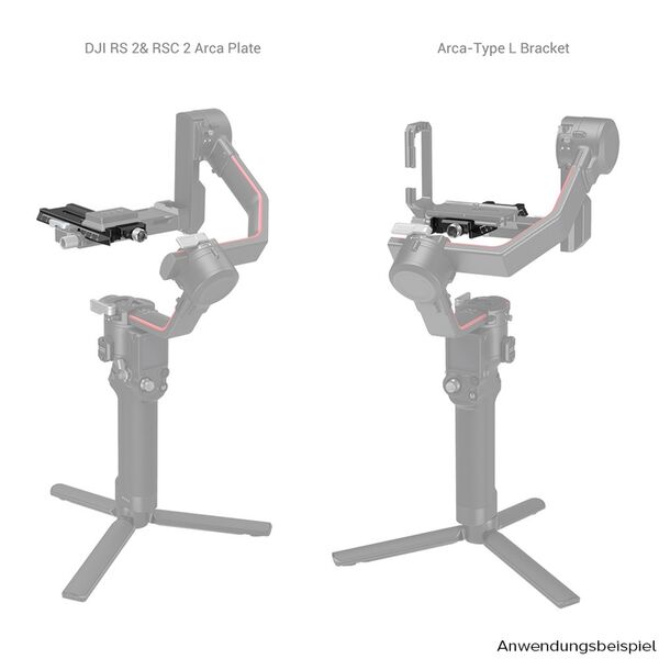 SmallRig 3061 Quick Release Plate with Arca Swiss for DJI RS 2/RSC 2 