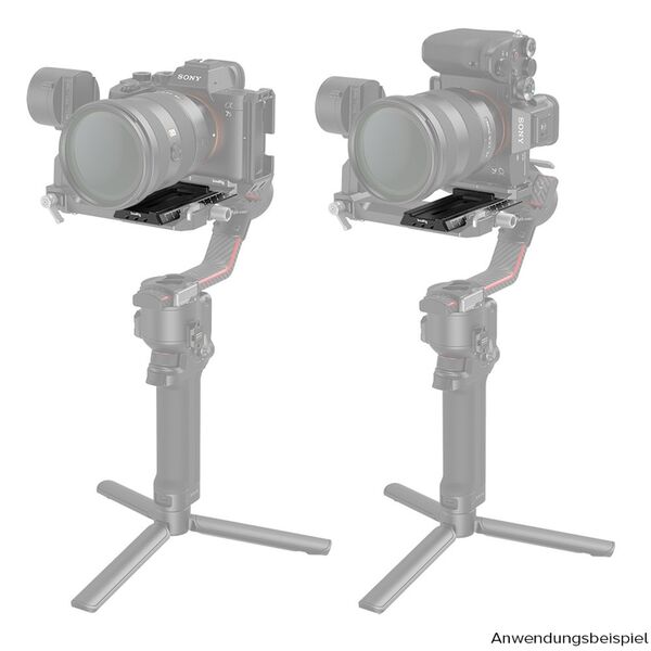 SmallRig 3061 Quick Release Plate with Arca Swiss for DJI RS 2/RSC 2 