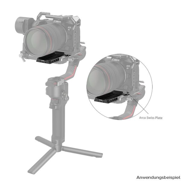 SmallRig 3061 Quick Release Plate with Arca Swiss for DJI RS 2/RSC 2 