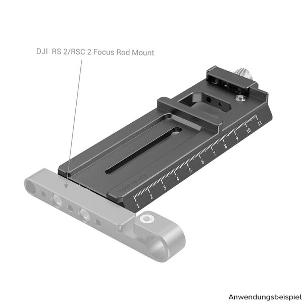 SmallRig 3061 Quick Release Plate with Arca Swiss for DJI RS 2/RSC 2 