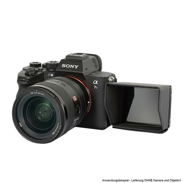 SmallRig 3206 Sunhood Sony Alpha 7S III/Alpha 7C/ZV 1/FX3 Camera 