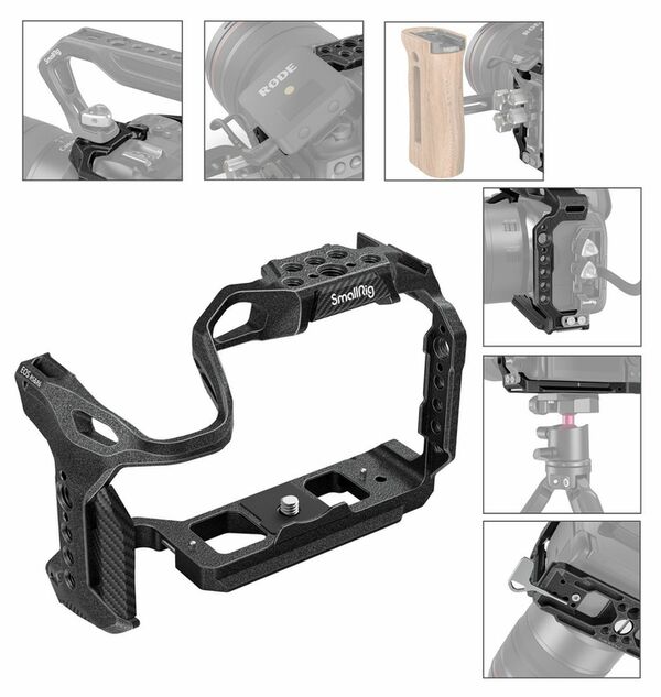 SmallRig 3233 Black Mamba Cage für Canon EOS R5/R6 
