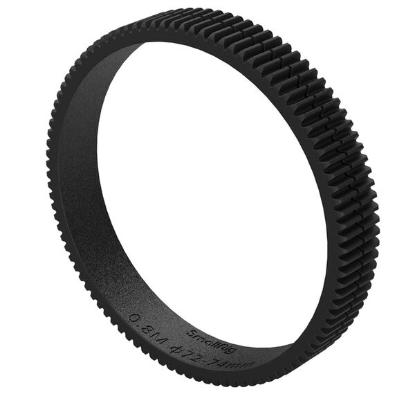 SmallRig 3293 Nahtloser Fokuszahnring  72-74 mm