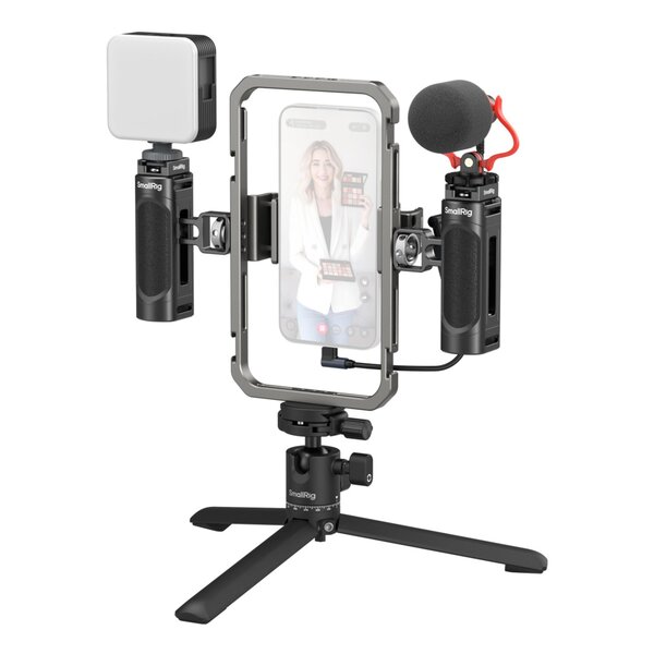 SmallRig 3384D All-in-One Video Kit For Smartphone Creators 
