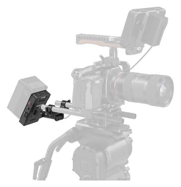 SmallRig 3499B V-Mount Batterieadapter  Platte mit Verlängerungsarm