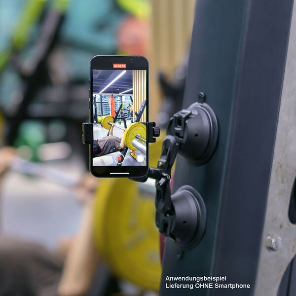 SmallRig 3566 SC-2K Portable Doppel- Saugnapf-Kamerahalterung 