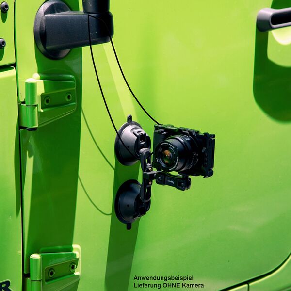 SmallRig 3566 SC-2K Portable Doppel- Saugnapf-Kamerahalterung 