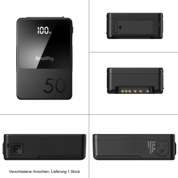 SmallRig 3579B VB50 Mini V-Mount Akku 