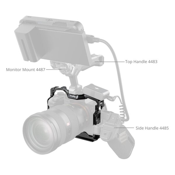 SmallRig 3667C Cage für Sony Alpha 7 V / 7 IV / 7SIII / Alpha 1 / 7R IV / 7 
