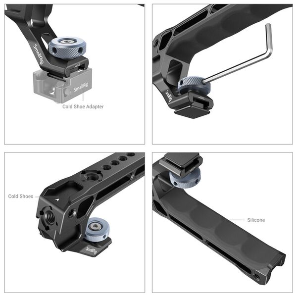 SmallRig 3764 Top Handle mit Cold Shoe Lite 