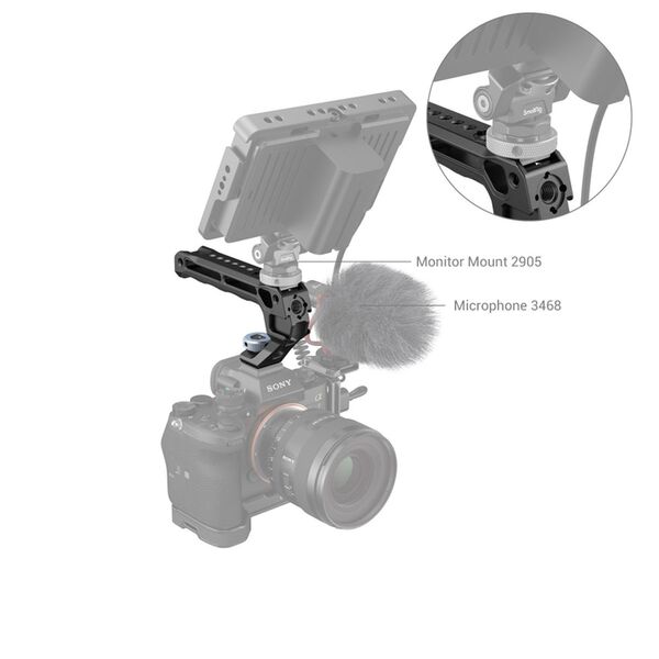 SmallRig 3764 Top Handle mit Cold Shoe Lite 