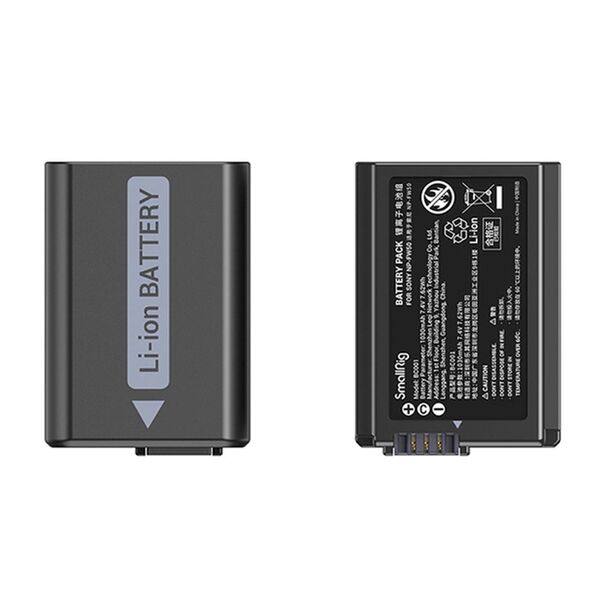 SmallRig 3818 NP FW50 Kamera-Akku und Ladeset 