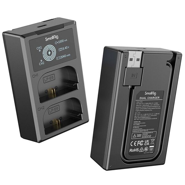 SmallRig 3821 LP E6NH Kamera-Akku und Ladeset 