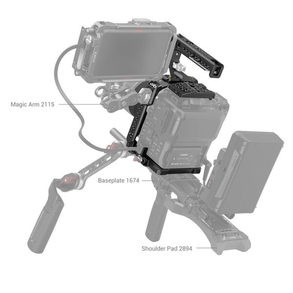 SmallRig 3899 Handheld Kit für Canon EOS C70 