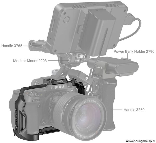 SmallRig 3934 Cage für Fujifilm X-H2 / X-H2S 