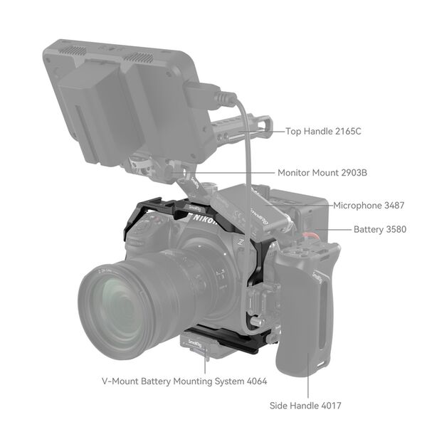 SmallRig 3940 Cage für Nikon Z 8 