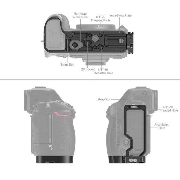SmallRig 3942 L Bracket für Nikon Z 8 