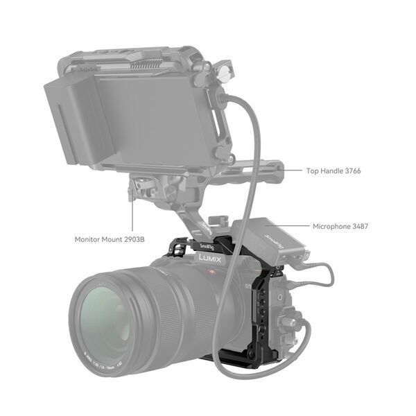 SmallRig 4022 Cage for Panasonic LUMIX G9 II / S5 II / S5 IIX 