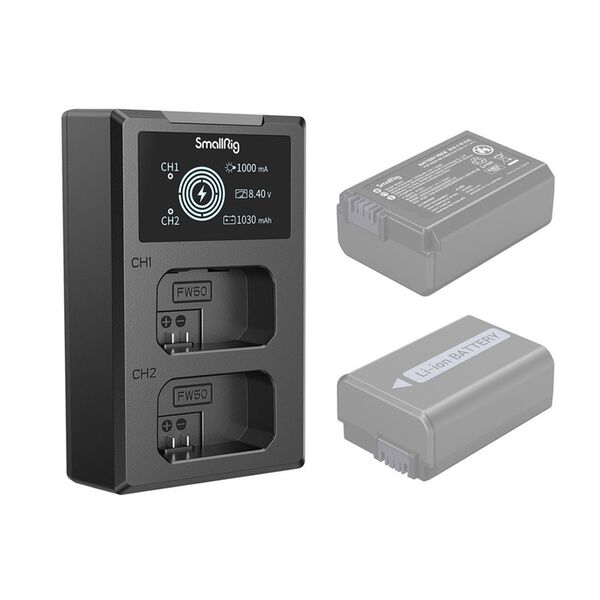 SmallRig 4081 NP FW50 Camera Battery Charger 