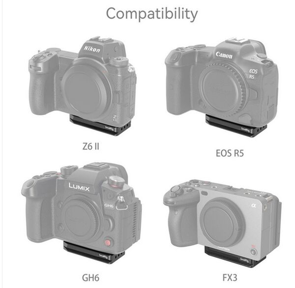 SmallRig 4150 Schnellwechselplatte für AirTag 