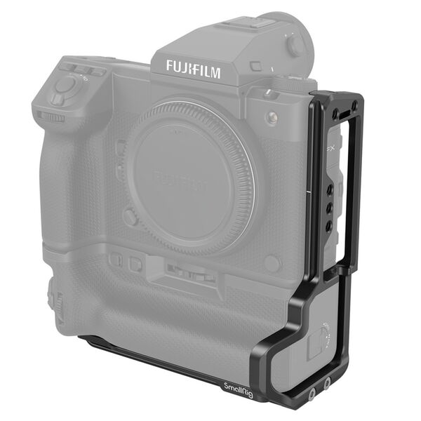 SmallRig 4203 Dediziertes L-Bracket für Fujifilm GFX100 II mit VG-GFX100ll Batteriegriff 