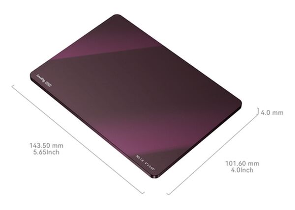 SmallRig 4227 CINE 4x5,65 ND 1,8 Filter (6 Blenden) 