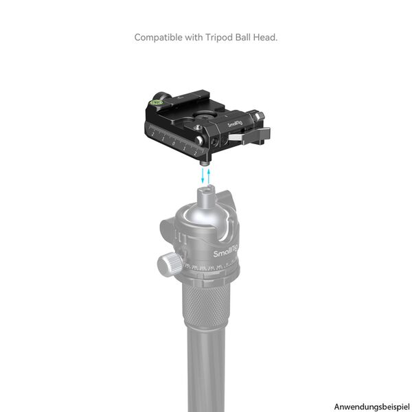 SmallRig 4234 Arca-Swiss / Manfrotto Montageplatten-Kit 