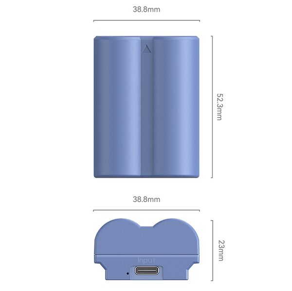 SmallRig 4266 NP W235 USB C aufladbare Kamerabatterie 
