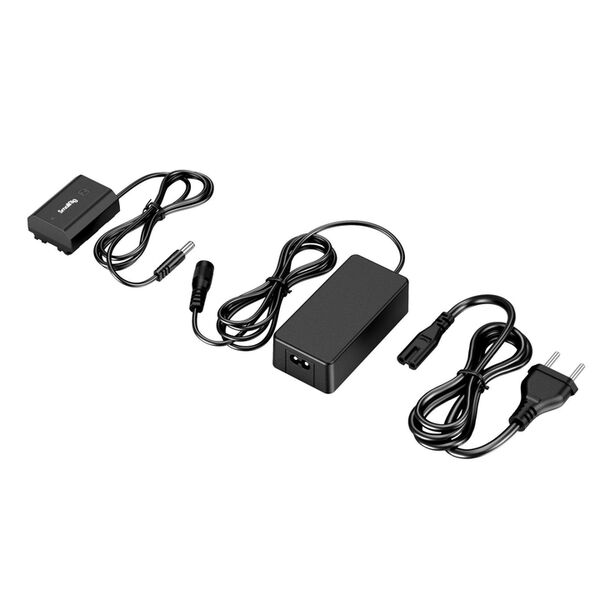 SmallRig 4269 NP-FZ100 Dummy-Batterie mit Netzadapter (EU-Standard) 