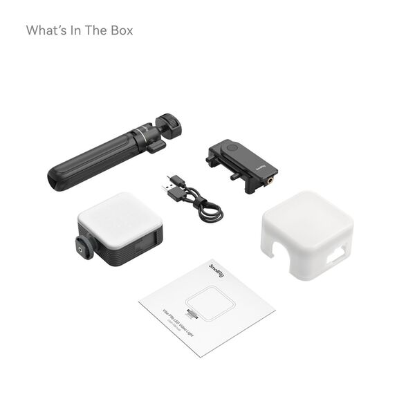 SmallRig 4367 Smartphone Vlog Stativ Kit VK-30 Erweiterte Version 