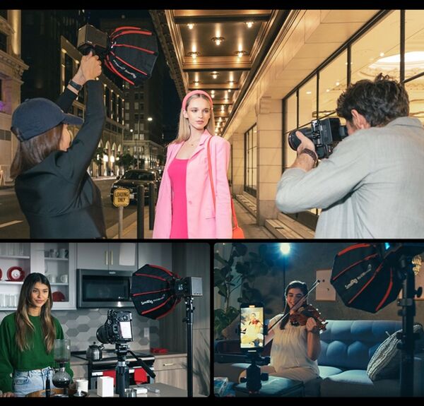 SmallRig 4376 RC 60B COB LED Video Leuchte 