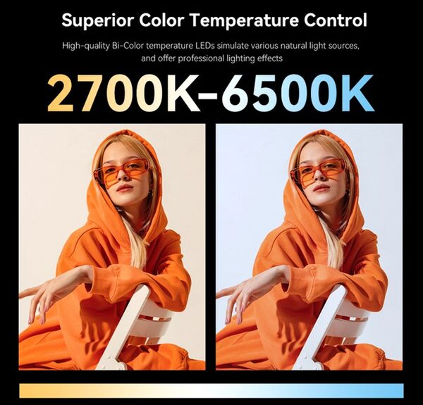 SmallRig 4376 RC 60B COB LED Video Leuchte 