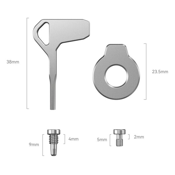 SmallRig 4385 Schraubenkit aus Edelstahl 