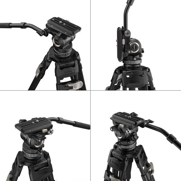 SmallRig 4465 FreeBlazer Counterbalance Carbon Fiber Video Tripod Kit AD-Pro8 