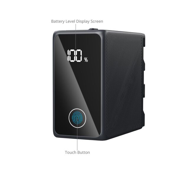 SmallRig 4469 NP-F970, USB-C wiederaufladbarer Akku  schwarz