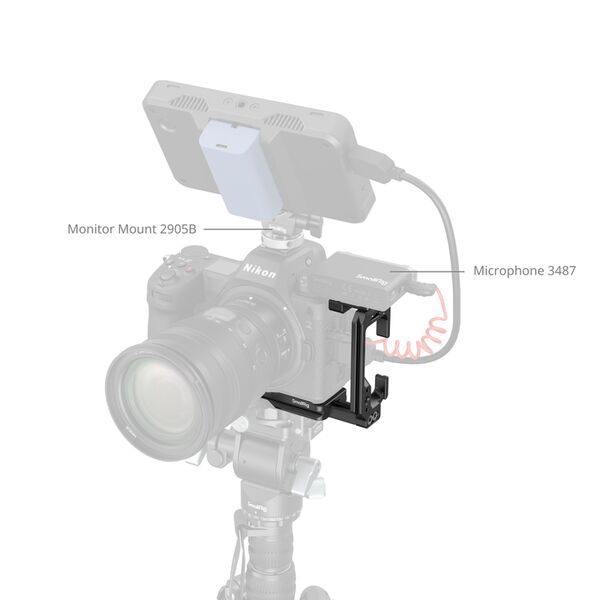 SmallRig 4523 L-Shape Mount Plate für Nikon Z 6III 