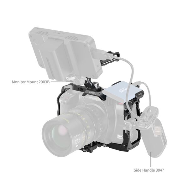 SmallRig 4574 Basic Cage Kit f. BMCC 6K (Vollformat) 