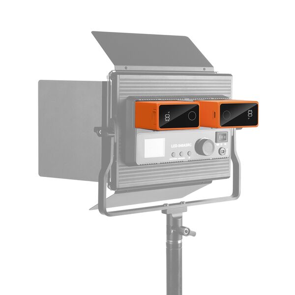 SmallRig 4576 NP-F970, USB-C wiederaufladbarer Akku  orange