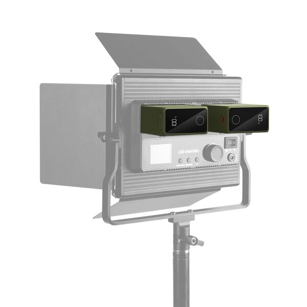 SmallRig 4577 NP-F970, USB-C wiederaufladbarer Akku  grün